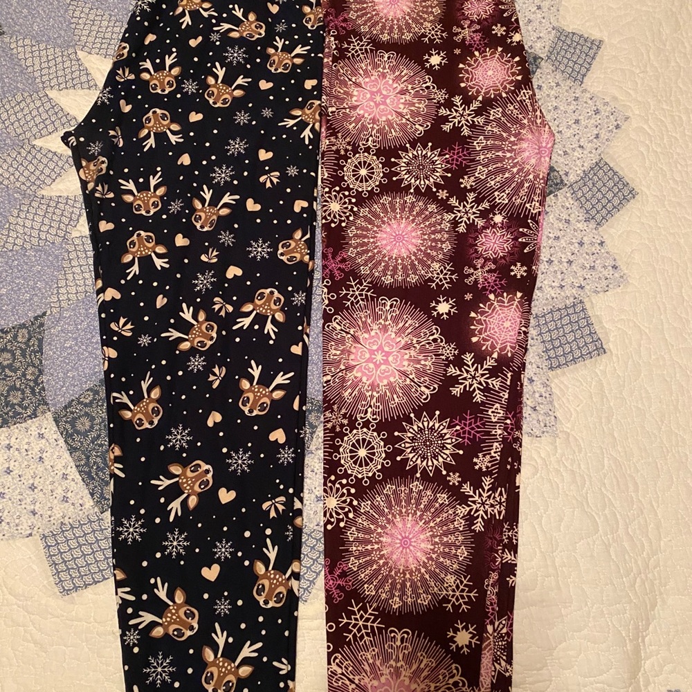 Christmas leggings,